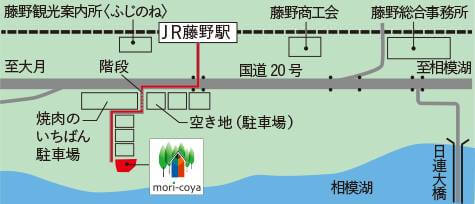 藤野の地図